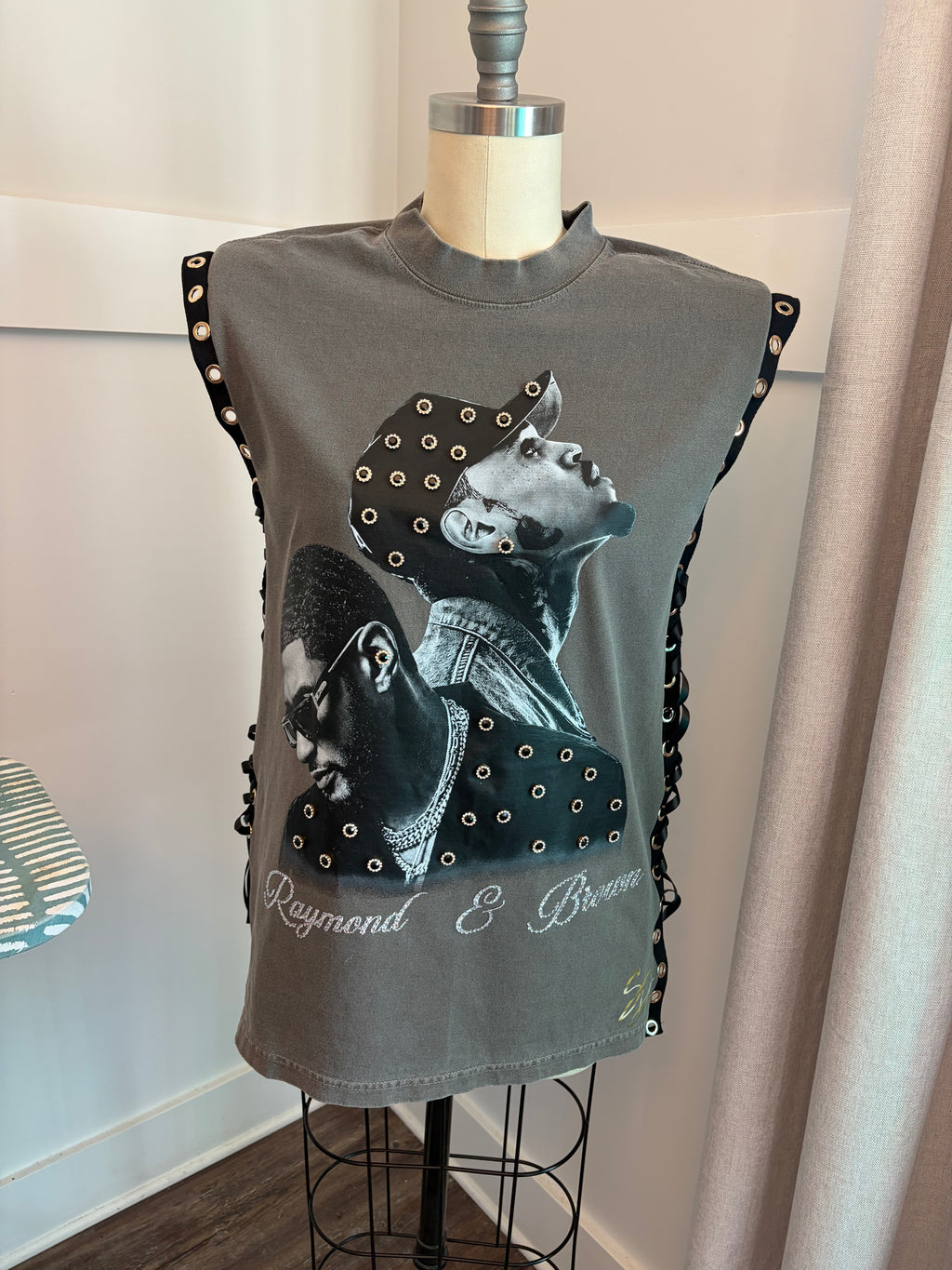 UR/CB duo Custom Bling Tshirt