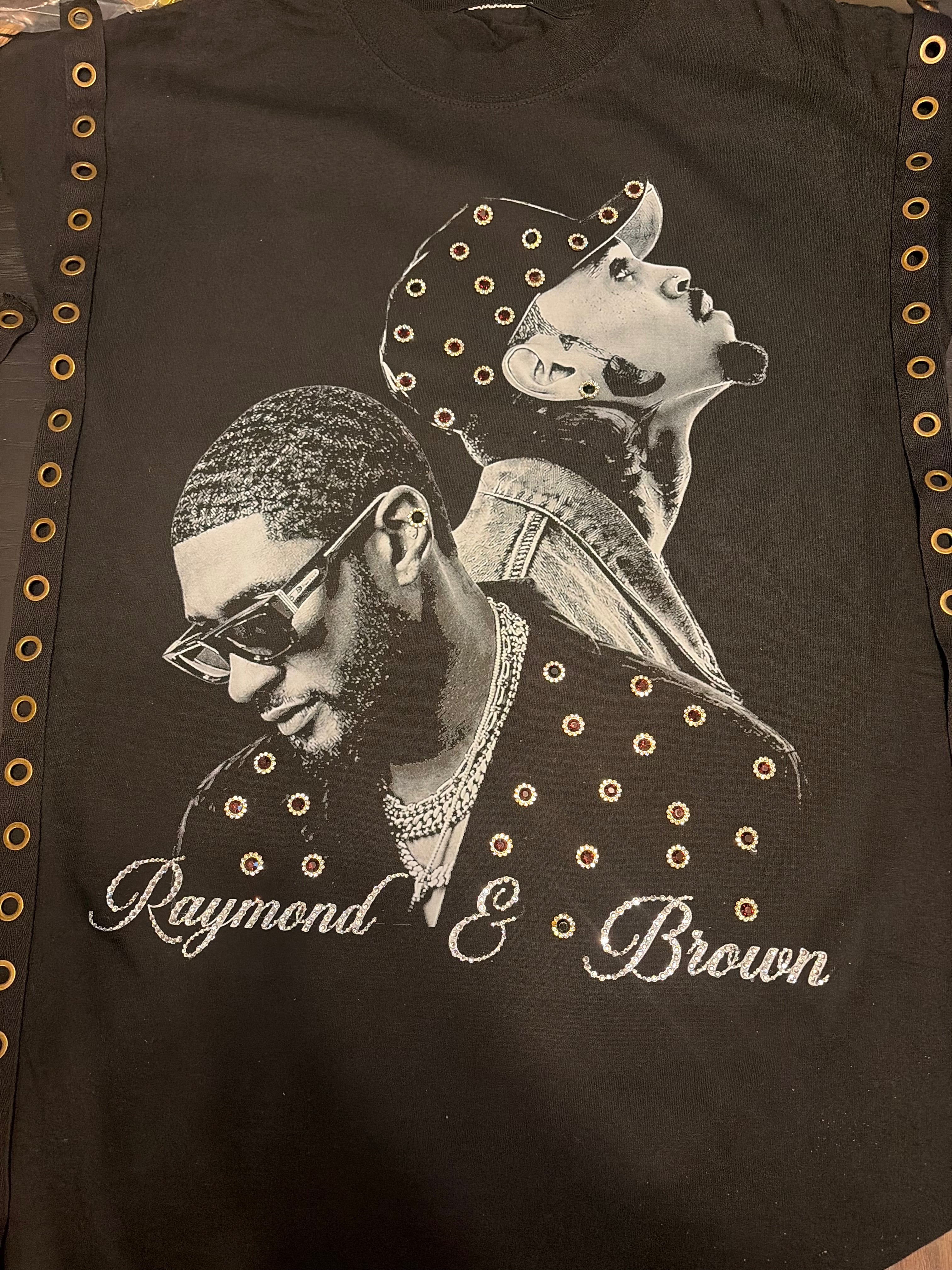 UR/CB duo Custom Bling Tshirt